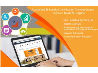 GST Course in Delhi, "Learn Direct Tax Code 2025" 110054, Get Valid Certification by SLA Accounting Institute,