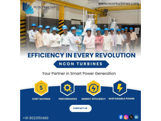 Premium Steam Turbine Manufacturers in India